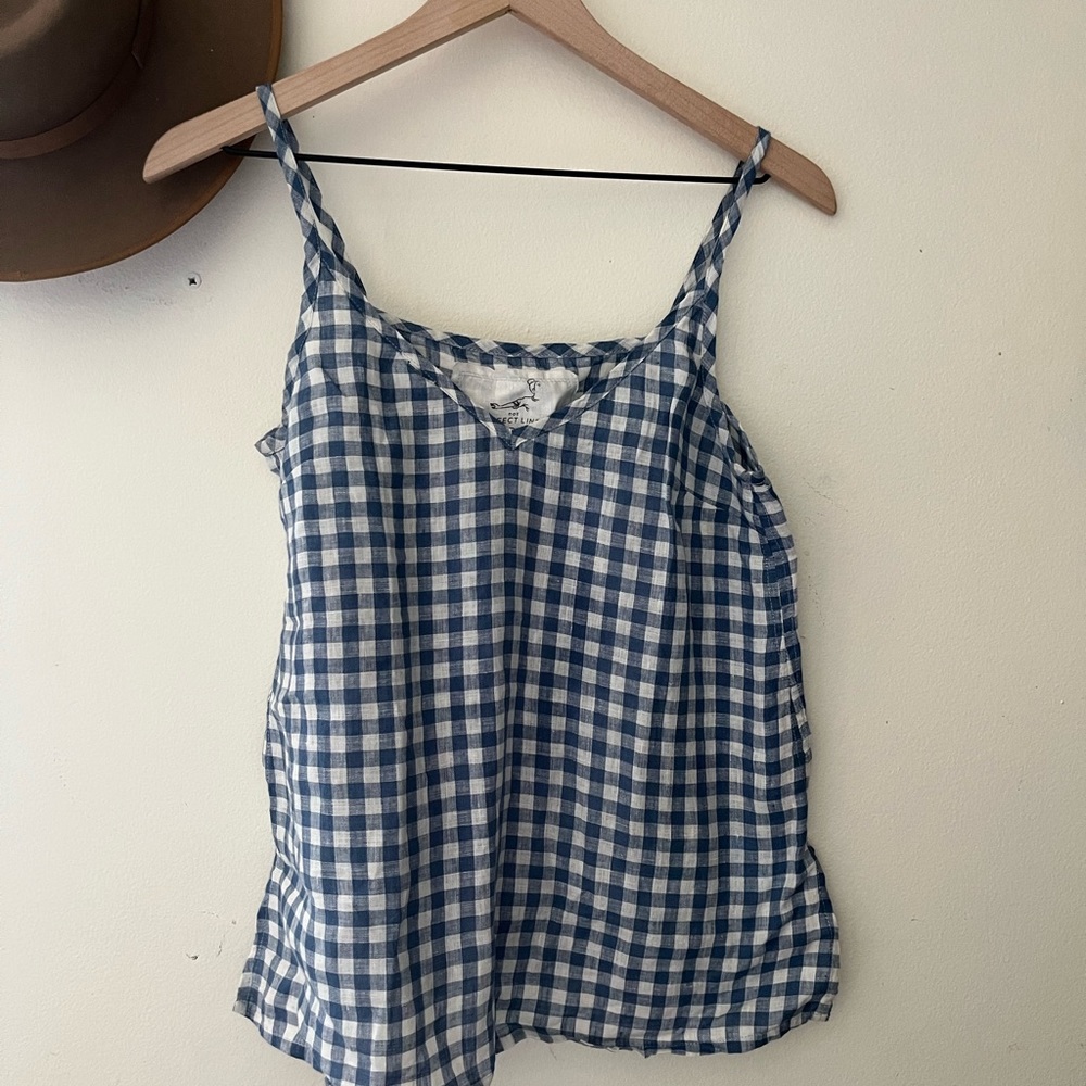 NotPerfectLinen tank top
